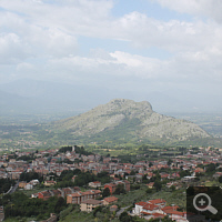 View to Cervaro. Just this once it does not rain.