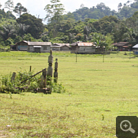 The central village square of Tanjungsoke.