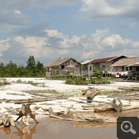 The secluded village Tuanan.