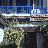Liebevoll hergerichtetes Haus in einem Bergdorf (Zypern).
