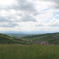 Auf dem Badberg, Blick nach Westen.