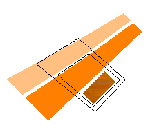 Draft: thatched roof from sidewards (graphic).