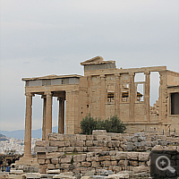 Erechtheion auf der Akropolis.