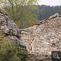 An abandoned hut at Kosmas.