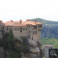 Two Meteora-monasteries.