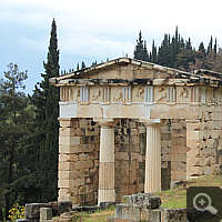Treasury of the Athenians.