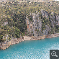 Kremasta reservoir.