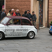 Car racing in Nuoro.