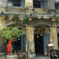 Restaurant in Hoi An, placed in a historical building. Photo: S. Elser.