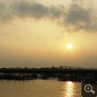 Van Long in the evening. Photo: S. Elser.