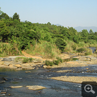 Landscape shortly before Cat Tien National Park.